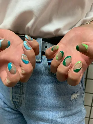 ショート Kono Nanamiのネイルデザイン