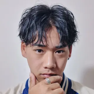 ショート パーマ メンズ 名古屋のメンズ特化 美容師/わたるのヘアスタイル