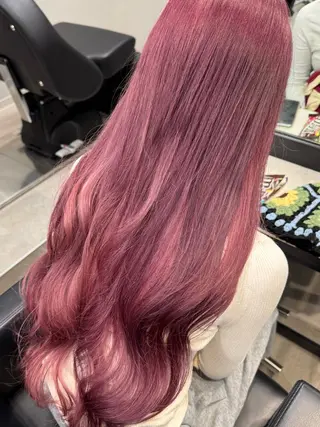 カラー PANUPON所属・🩷暖色/ケアブリー チ/nonoka🎀のヘアスタイル