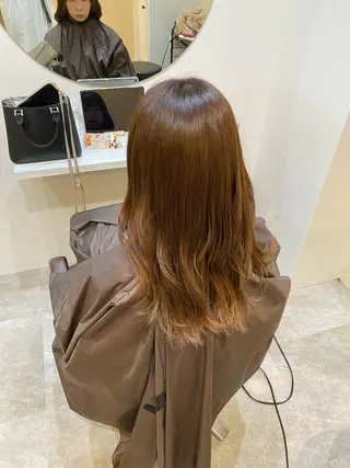 ロング 【髪質改善 艶髪】 布川 莉穂のヘアスタイル