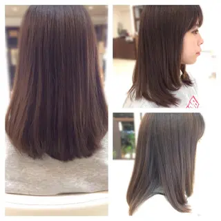 セミロング Hair VERDEのヘアスタイル