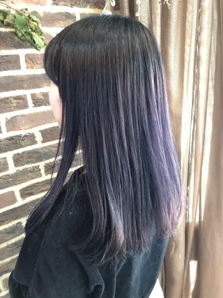セミロング カラー 高橋 隆一のヘアスタイル