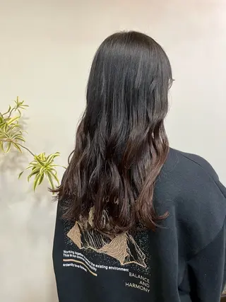 セミロング Un Fleur所属・立野 希沙のヘアスタイル