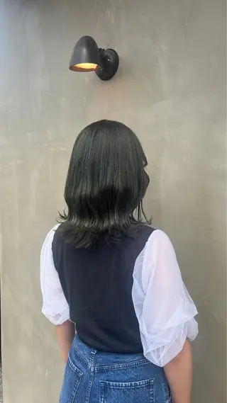 セミロング カラー 🌼あんなtrend color🌼のヘアスタイル