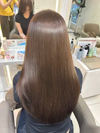 カラー 暖色🧡/艶トリート メント🫧/Mikiのヘアスタイル