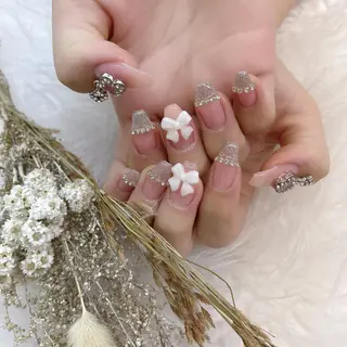 ネイル 🦋ネイルサロン ブラン🌈ゆりのネイルデザイン