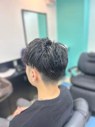 ショート メンズ The GNASTY by damdeetokyo所属・渡辺 琉聖のヘアスタイル