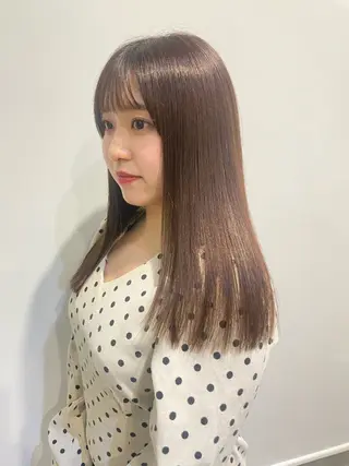 ミディアム カラー ヘアアレンジ 🍀艶髪・透明感🍀 TATSUKIのヘアスタイル