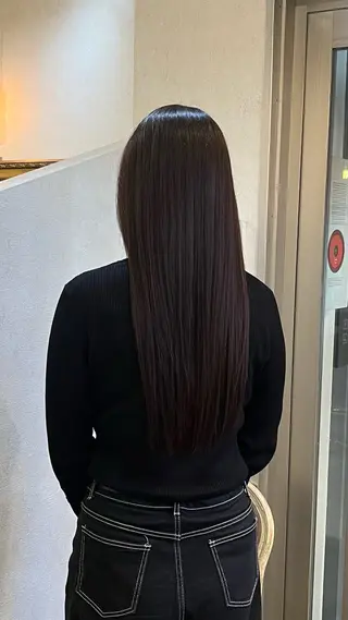 ロング カラー 🎀RUI/髪質改善 /美髪矯正/艶カラーのヘアスタイル