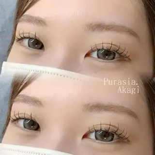 マツエク・マツパ Purasia. アカギのマツエク・マツパデザイン