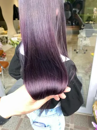 ロング Sabby所属・氏川洸希 パーマのヘアスタイル