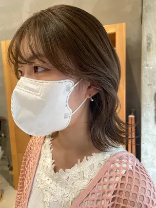 カラー wewe: momoeのヘアスタイル