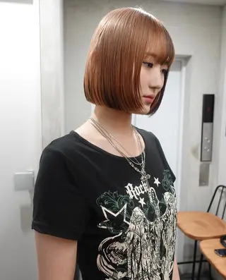 ミディアム People minami aoyama所属・渡辺 かりんのヘアスタイル