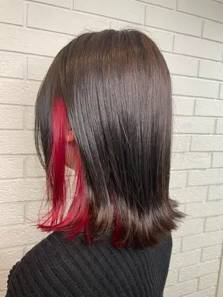 ミディアム カラー ニュアンスデザイン✄ YOU♡のヘアスタイル