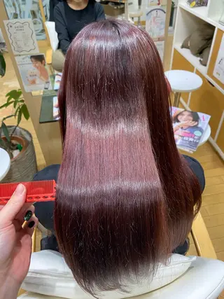 ロング カラー I's hair NUBOU所属・小守林 蘭のヘアスタイル