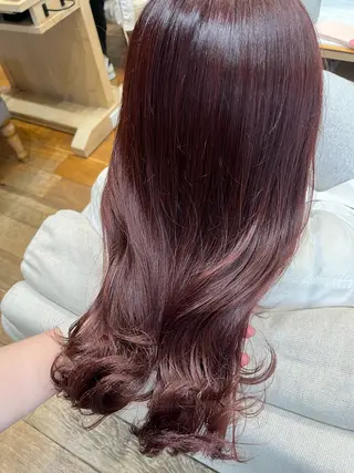 セミロング カラー 暖色カラー/似合わせ カット/名古屋/辻のヘアスタイル