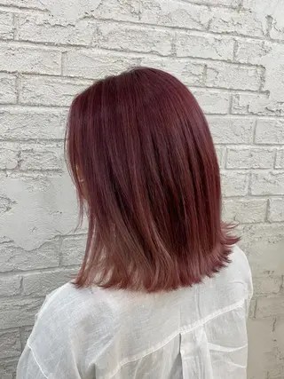 ミディアム カラー ヘアアレンジ Eleanor池袋東口2nd所属・池袋/韓国レイヤー 💗🐇amiのヘアスタイル