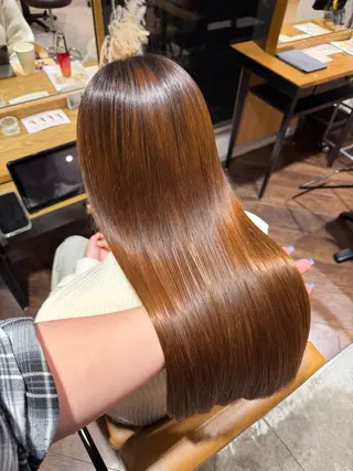 ロング 🦈AKARI🦈 袋町/韓国風/透明感のヘアスタイル