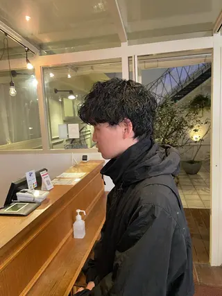 パーマ メンズ メイクス表参道所属・ショート/ボブ 矢野湧也のヘアスタイル