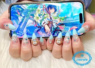 ネイル CROWN プライベートサロンのネイルデザイン
