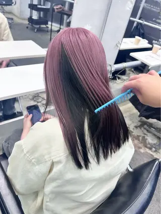 カラー 🪽ハイトーン/ 艶カラー🪽yutoのヘアスタイル