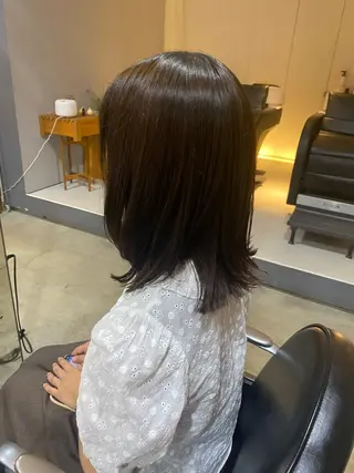 ミディアム ココカラヘアー所属・福島 優夢のヘアスタイル