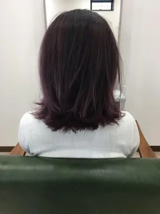 ミディアム カラー Hair Space Local所属・長塚 翔也のヘアスタイル