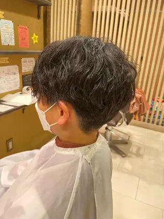 パーマ メンズ ギュゼルバグス所属・長尾 瑞希のヘアスタイル