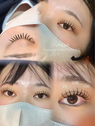 マツエク・マツパ eyelist SARI🤍のマツエク・マツパデザイン