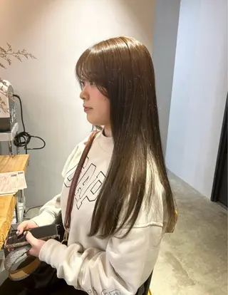 ロング カラー ROCCOeast Rukaのヘアスタイル