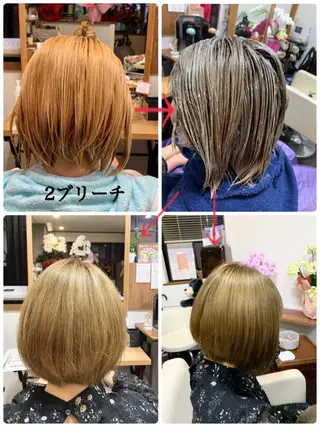 カラー 小林 由里香のヘアスタイル