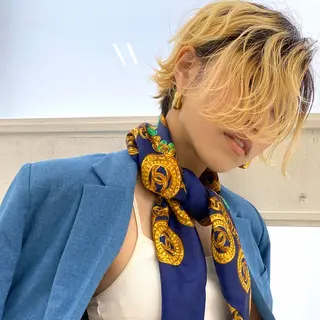 カラー 上川 開生のヘアスタイル