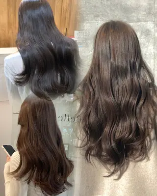 ロング カラー ダメージレス美容師 🌱水島侑理のヘアスタイル