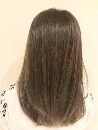 ミディアム カラー ハイライト/髪質改善 ✂️十河祐輝のヘアスタイル