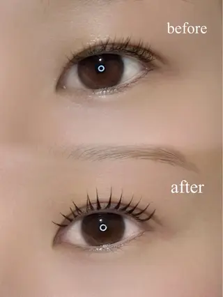 マツエク・マツパ LunaBrow所属・Luna brow シュカのマツエク・マツパデザイン