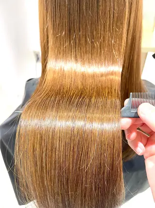 ロング ウサミ/髪質改善 酸性ストレート🌈のヘアスタイル