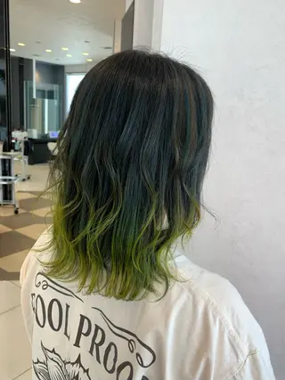 ミディアム hair＆makeEARTH前橋店所属・上村 菜月のヘアスタイル