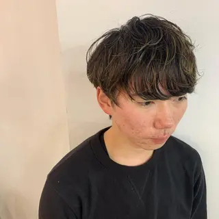 ショート パーマ メンズ SYS by fit /HONOKAのヘアスタイル