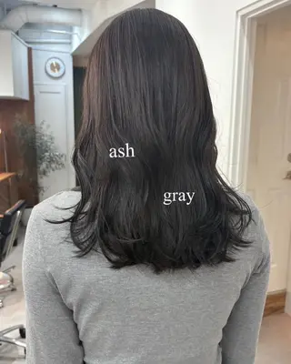 ロング カラー レイヤーボブ/ 艶カラー/サナ🌼のヘアスタイル