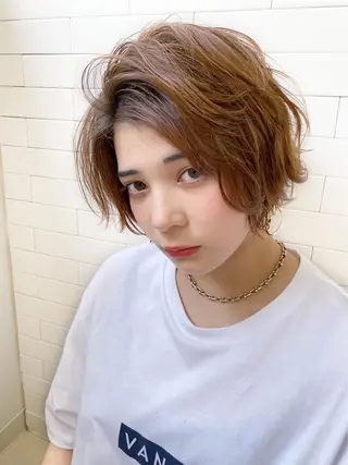 ショート CLAN クランのヘアスタイル