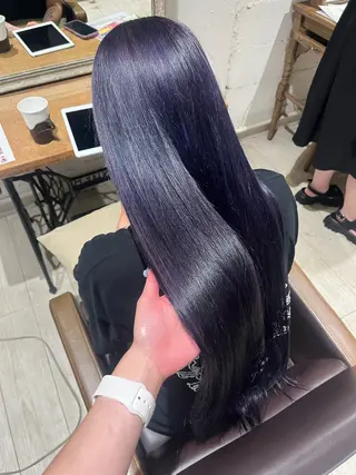 ロング カラー さとう ちほみ🐼のヘアスタイル