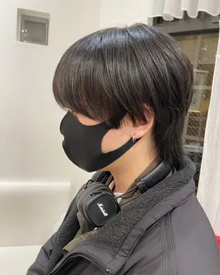 メンズ atelier doux dimanche（アトリエ・ドゥー・ディマンシュ）所属・Fukamiレイヤー 透明感カラーのヘアスタイル