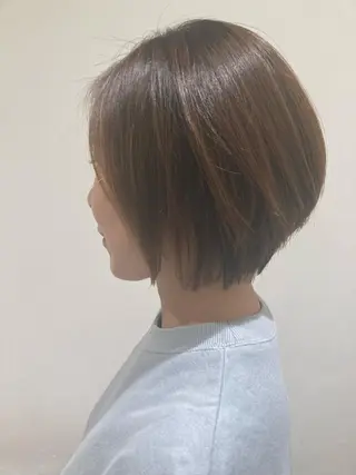 ショート 折本 沙織のヘアスタイル