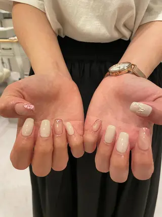 ネイル 束感まつ毛/ネイル/ LED♥KIRARAのマツエク・マツパデザイン