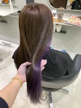 ロング カラー 【GUK】 🦋RIN🦋のヘアスタイル