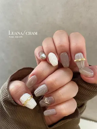 ショート ネイル nail salon neigeのネイルデザイン
