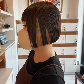 ショート カラー EARTH🫧 涼香のヘアスタイル