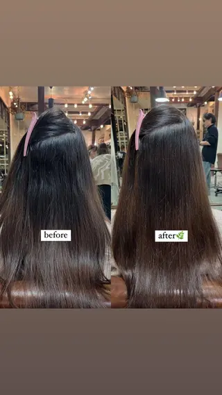 ロング Belle 並木通り店所属・rena/ パーマ/カラーのヘアスタイル