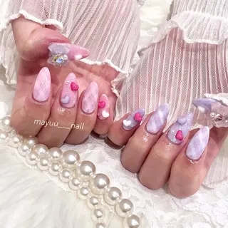 ネイル 🎀 Mayu 🎀痛ネイルのネイルデザイン