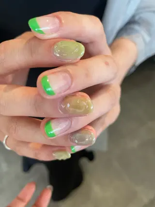 ネイル joieange 難波店 藤谷ルディアのネイルデザイン